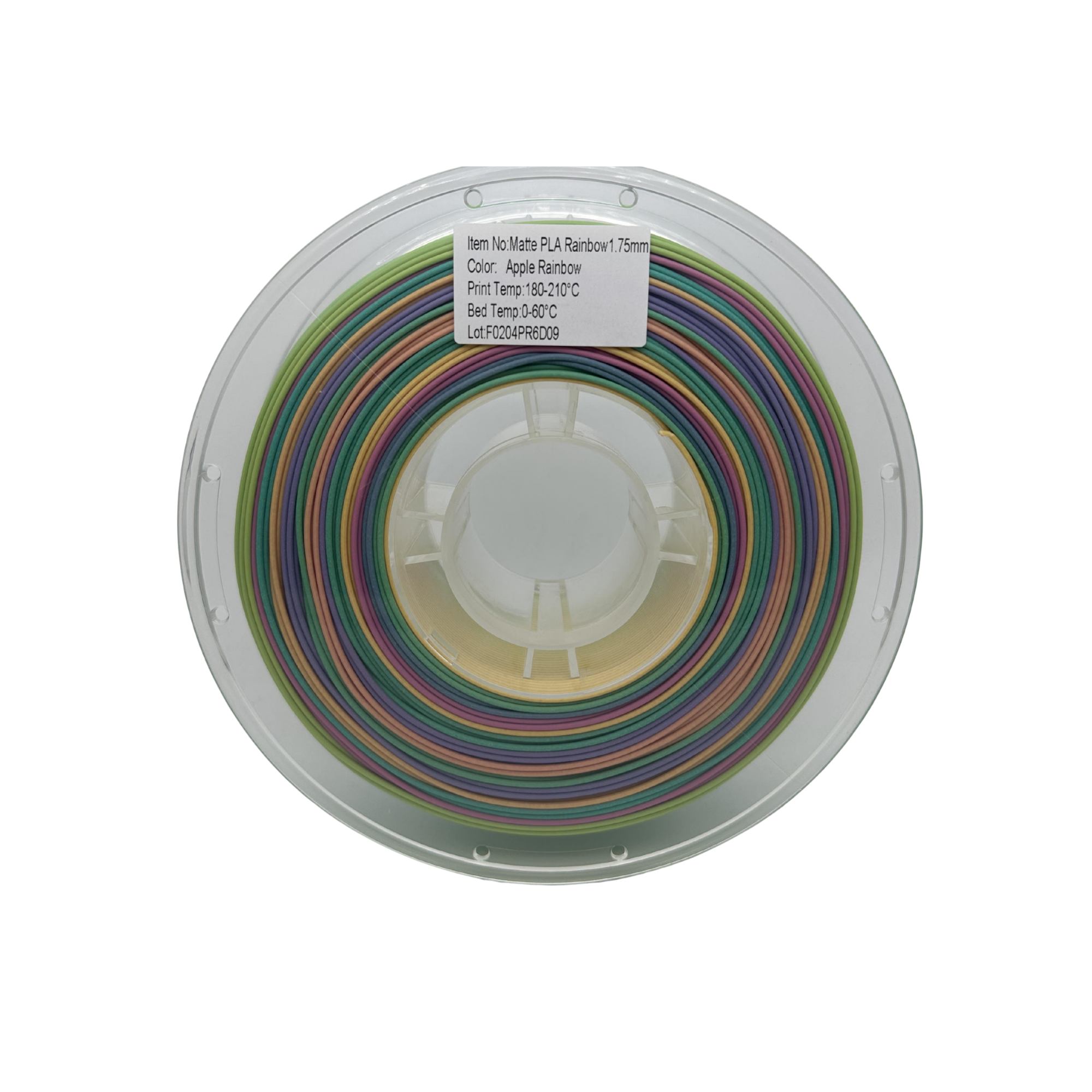 Willys 3D Filament Matte PLA Rainbow
