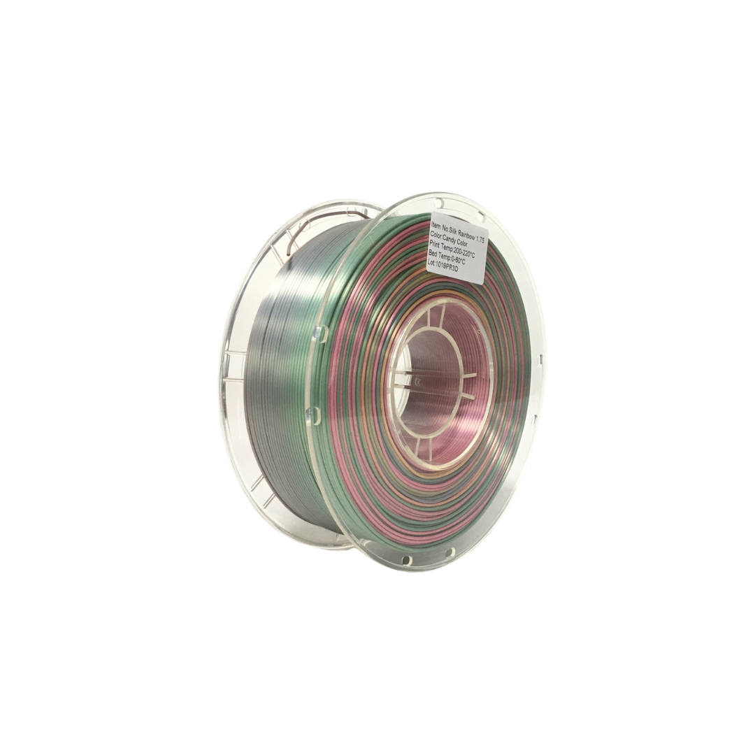 Willys 3D Filament PLA Silk Rainbow